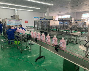 日化伺服柱塞灌裝機